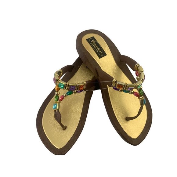 Grand Co Shoes - Grand Co Women's Brown Sandals